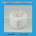 Cutely butterfly design ceramic jewelry gift boxes